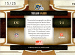 2009 Merlin Olsen Panini Classics JERSEY  AUTO 15/25 AUTOGRAPH RELIC #19 Los Angeles Rams HOF