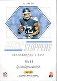2019 Derrick Henry Panini Majestic SHOW STOPPERS JERSEY 28/49 RELIC SM-10 Tennessee Titans