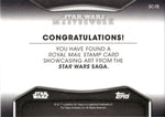 2021 Fode and Beed Topps Star Wars Masterwork ORANGE ROYAL STAMP RELIC SSP 05/10 #SC-FB