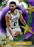 2025-26 Jayson Tatum Topps STARS OF THE NBA PURPLE RAINBOW 64/250 #SA-4 Boston Celtics