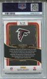 2024 Kyle Pitts Panini Select PREMIER LEVEL ZEBRA SHOCK PSA 10 #178 Atlanta Falcons 0701
