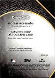 2024 Nolan Arenado Topps Diamond Icons DIAMOND DRIP AUTO 10/25 AUTOGRAPH #DDA-NA St. Louis Cardinals
