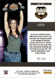 2023 Lita Panini Chronicles HONORS WWE PURPLE 41/99 #331 WWE Legend