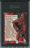 1996-97 Michael Jordan Fleer Metal METALLIZED SGC 8.5 #128 Chicago Bulls HOF 9373