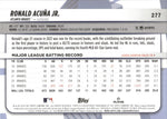 2024 Ronald Acuna Jr. Topps Big League SUPER RARE RED FOIL #277 Atlanta Braves