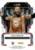 2022 Kofi Kingston Panini Prizm WWE MOJO SUPERSTAR AUTO 01/25 AUTOGRAPH #SA-KKS Monday Night Raw