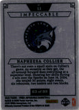 2025 Napheesa Collier Panini Impeccable WNBA STAINLESS STARS 63/99 #11 Minnesota Lynx