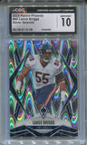 2025 Lance Briggs Panini Phoenix SILVER SEISMIC CGC 10 #90 Chicago Bears 1068