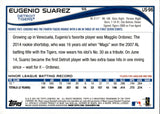2014 Eugenio Suarez Topps Update RED HOT FOIL ROOKIE RC #US-96 Detroit Tigers 1