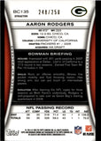 2008 Aaron Rodgers Bowman Chrome XFRACTOR 248/250 #BC135 Green Bay Packers