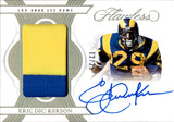 2025 Eric Dickerson Pannini Flawless HOLO GOLD PATCH AUTO 12/25 AUTOGRAPH RELIC #PA-EDN Los Angeles Rams HOF