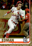 2019 Tommy Edman Topps Update Series GOLD ROOKIE 0245/2109 RC #US84 St. Louis Cardinals
