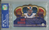 1999 Kurt Warner Pacific Crown Royale ROOKIE DIE CUT RC PSA 9 #116 St. Louis Rams HOF 0407