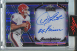 2024 Doug Flutie Leaf Metal BLUE INSCRIPTIONS AUTO 078/100 AUTOGRAPH #MI-DG1 Buffalo Bills
