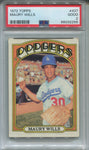 1972 Maury Wills Topps PSA 2 #437 Los Angeles Dodgers 2256