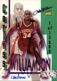 1995 Corliss Williamson Signature Rookies Autobilia AUTOGRAPH 150/1000 AUTO #13 Arkansas Razorbacks