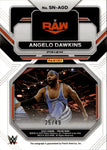 2023 Angelo Dawkins Panini Prizm BLUE SENSATIONAL SIGNATURES AUTO 25/49 AUTOGRAPH #SN-AGD Monday Night Raw
