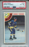 1978-79 Bernie Federko Topps PSA 6 #143 St. Louis Blues HOF 4340