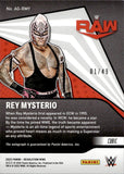 2022 Rey Mysterio Panini Revolution WWE CUBIC AUTO 01/49 AUTOGRAPH #AG-RMY Monday Night Raw