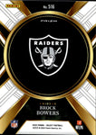 2023 Brock Bowers Panini Select HOLO SILVER XRC ROOKIE RC #516 Las Vegas Raiders