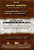 2025 Bryce Harper Topps ROUNDING THE BASES BASE 69/99 RELIC #RTB-BR Philadelphia Phillies