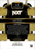 2024 Oba Femi Panini Select WWE RED WAVE CONCOURSE ROOKIE 19/99 RC #38 NXT