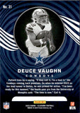 2023 Deuce Vaughn Panini Illusions GREEN ROOKIE 02/10 RC #31 Dallas Cowboys