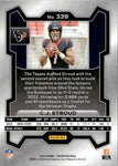2023 C.J. Stroud Panini Prizm ROOKIE RC #339 Houston Texans