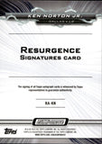 2024 Ken Norton Jr. Topps Resurgence AUTO AUTOGRAPH #RA-KN Dallas Cowboys