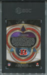 2020 Joe Burrow Panini Select HOLO SILVER ROOKIE PHENOMENON RC SGC 9 #P18 Cincinnati Bengals 0730 *Case Chip*