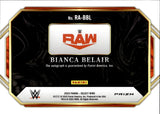2023 Bianca Belair Panini Select WWE RINGSIDE ACTION SIGNATURES AUTO AUTOGRAPH #RA-BBL Monday Night Raw