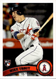 2011 Mike Trout Topps Update ROOKIE RC #US175 Anaheim Angels 2