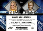 2021 Heidi Montag Spencer Pratt Leaf Pop Century RED DUAL AUTO 2/3 AUTOGRAPH #DA-14 The Hills