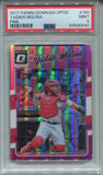 2017 Yadier Molina Donruss Optic PINK PSA 9 #140 St. Louis Cardinals 0940