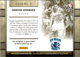 2012-13 Greivis Vasquez Panini Gold Standard GOLD STRIKE AUTO 137/249 AUTOGRAPH #9 New Orleans Pelicans