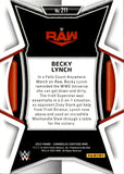 2023 Becky Lynch Panini Chronicles WWE CERTIFIED BLUE 93/99 #211 Monday Night Raw