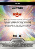 2025 Becky Lynch Topps Chrome WWE WOMEN'S DIVISION GREEN GEOMETRIC REFRACTOR 39/75 #WD-BEC Monday Night Raw