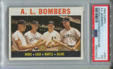 1964 Mickey Mantle Roger Maris Al Kaline Norm Cash Topps AL BOMBERS PSA 3 #331 New York Yankees Detroit Tigers HOF 4422