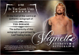 2025 "Million Dollar Man" Ted DiBiase Leaf In the Game Used RAINBOW FOIL VIGNETTE AUTO 3/5 AUTOGRAPH #V-TD1 WWE HOF