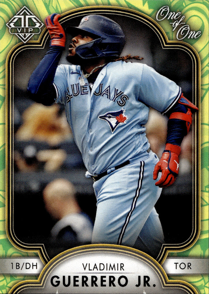 VLADIMIR GUERRERO JR 2022 Topps Commemorative Jersey Number 