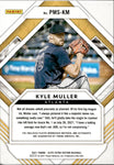 2021 Kyle Muller Panini Elite Extra Edition PROSPECT MATERIALS BUTTON AUTO 1/3 AUTOGRAPH RELIC #PMS-KM Atlanta Braves *NRMT*