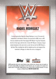 2026 Raquel Rodriguez Topps Chrome WWE Sapphire BLACK REFRACTOR 06/10 #84 Monday Night Raw