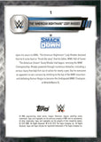 2025 "The American Nightmare" Cody Rhodes Topps Chrome AQUA SHIMMER REFRACTOR 167/199 #1 Friday Night Smackdown