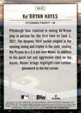 2022 Ke'Bryan Hayes Topps Series 2 HOME FIELD ADVANTAGE #HA-20 Pittsburgh Pirates