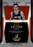2017-18 Zach Collins Panini Prizm AUTO AUTOGRAPH #RS-ZC Portland Trail Blazers