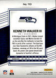 2022 Kenneth Walker III Donruss Elite ROOKIE 848/999 RC #110 Seattle Seahawks