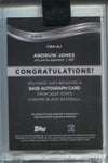 2024 Andruw Jones Topps Chrome Black AUTO 118/150 AUTOGRAPH #CBA-AJ Atlanta Braves