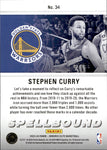 2023-24 Stephen Curry Donruss Elite BULE SPELLBOUND 37/99 #34 Golden State Warriors