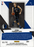 2018-19 Dirk Nowitzki Panini Revolution VORTEX 05/50 #2 Dallas Mavericks HOF