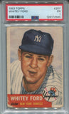 1953 Whitey Ford Topps PSA 1 #207 New York Yankees HOF 2585